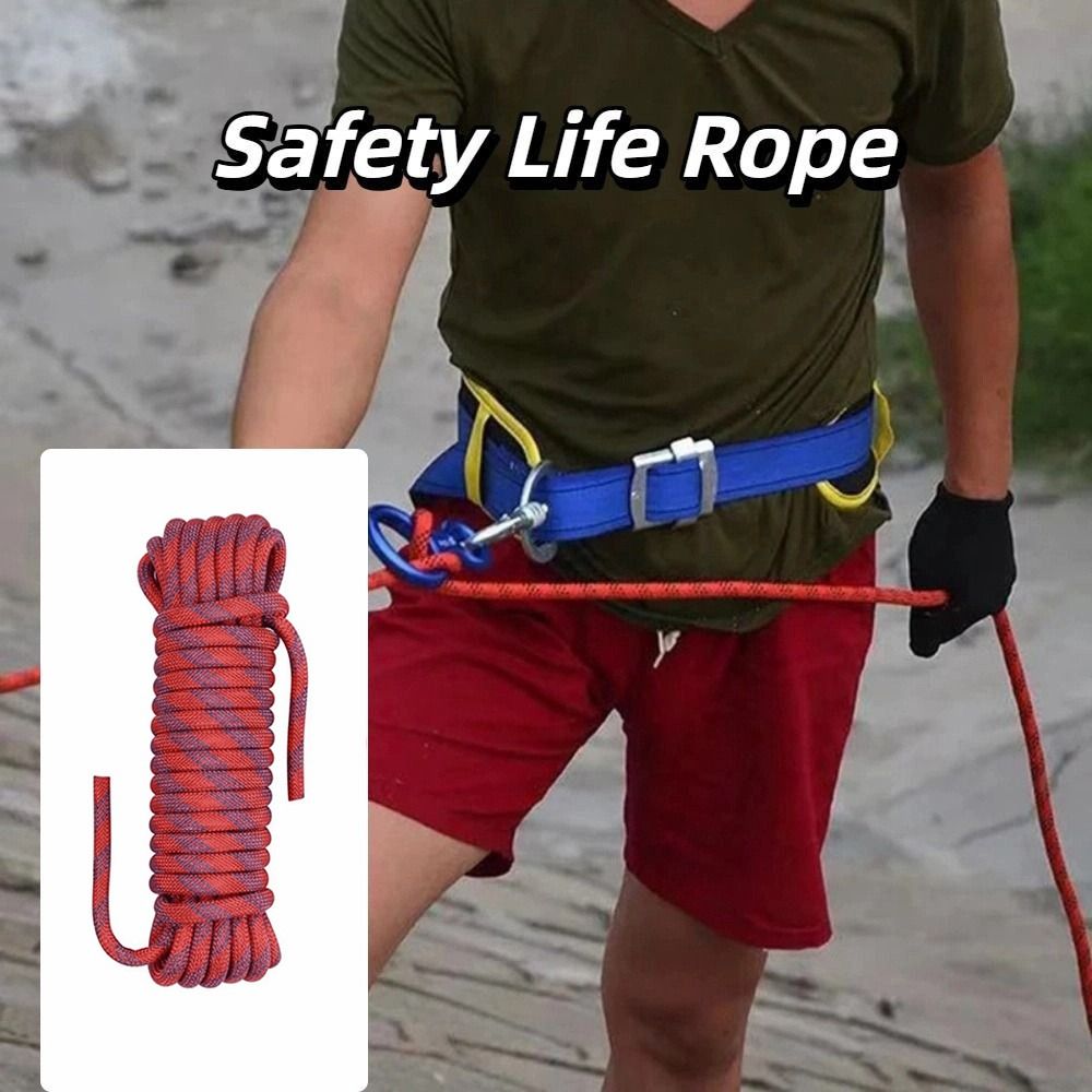 Rope Climbing Static - Equipment Thickened 12mm Safety Life Rope