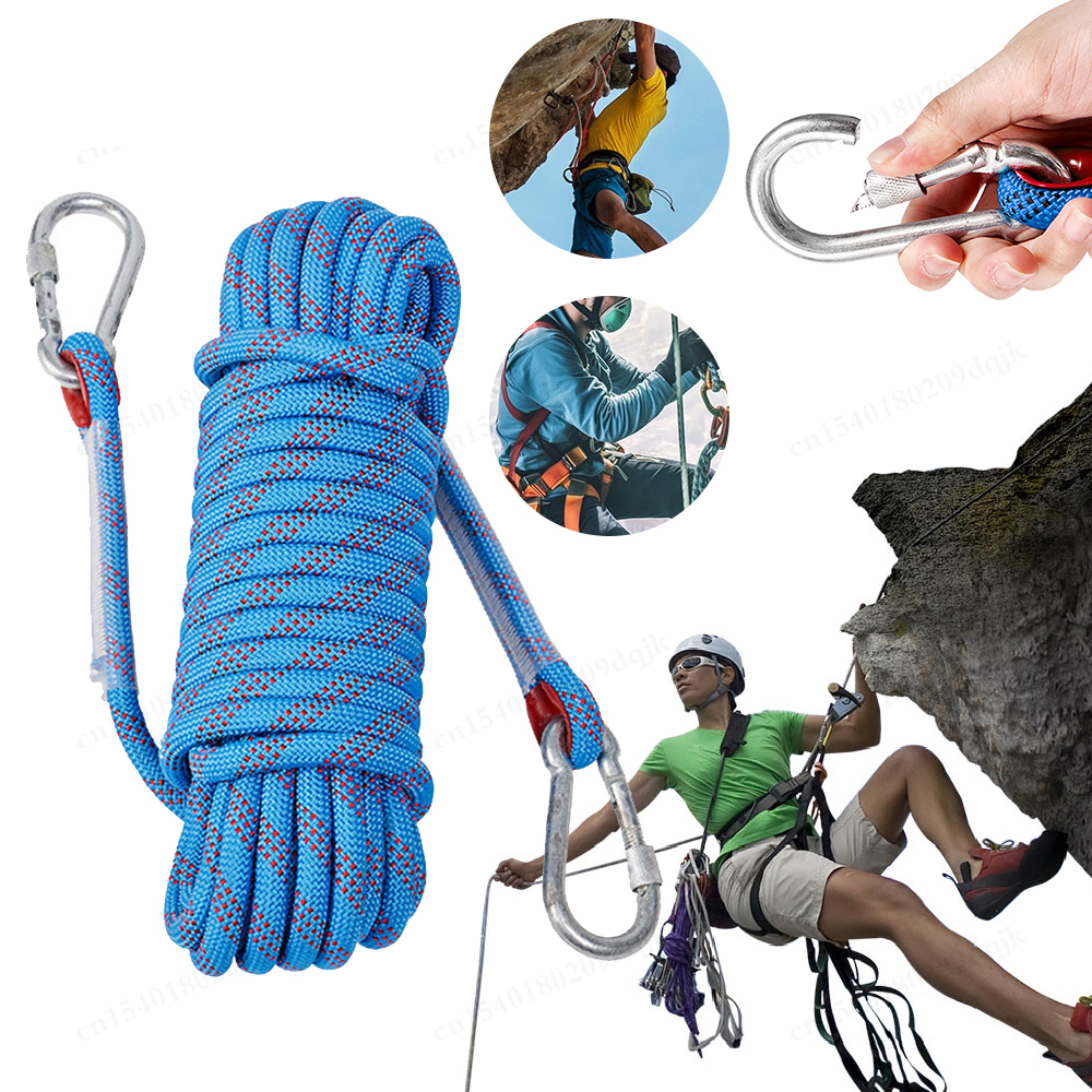 Rope Climbing Static - 10mm Rock Climbing Rope 10M Outdoor