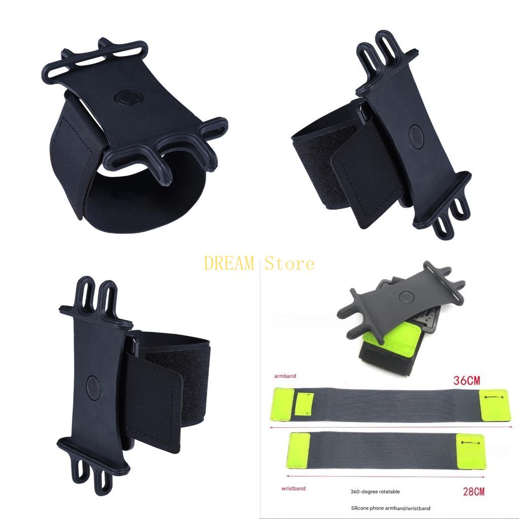 Outdoor Adventure Enthusiast - Silicone Phone Armband 360 Rotating Sweat