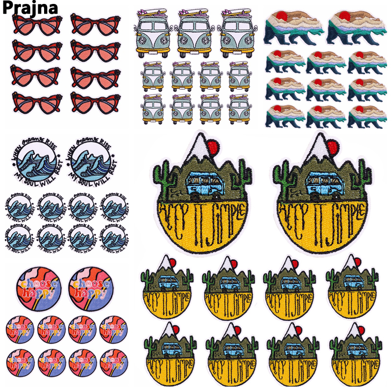 Outdoor Adventure Show - 10PCS Iron On Patches Outdoor Travel