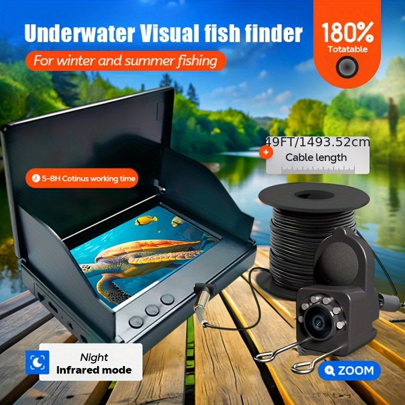 Outdoor Adventure Enthusiast - XHJ HD Fishing Monitor, 4.3 Inch