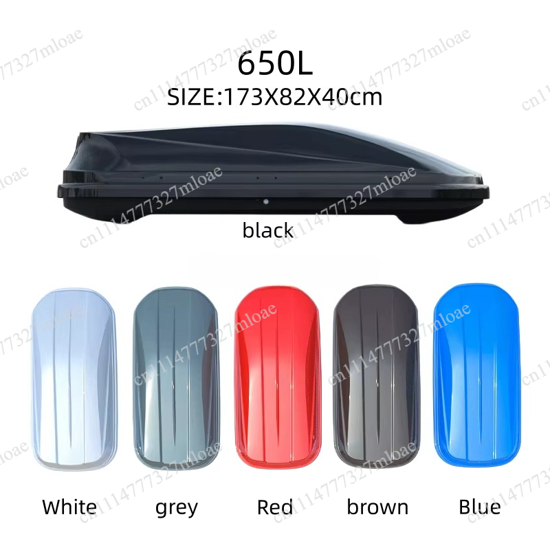 Outdoor Adventure Box - 650L ABS Sports Waterproof Roof Luggage