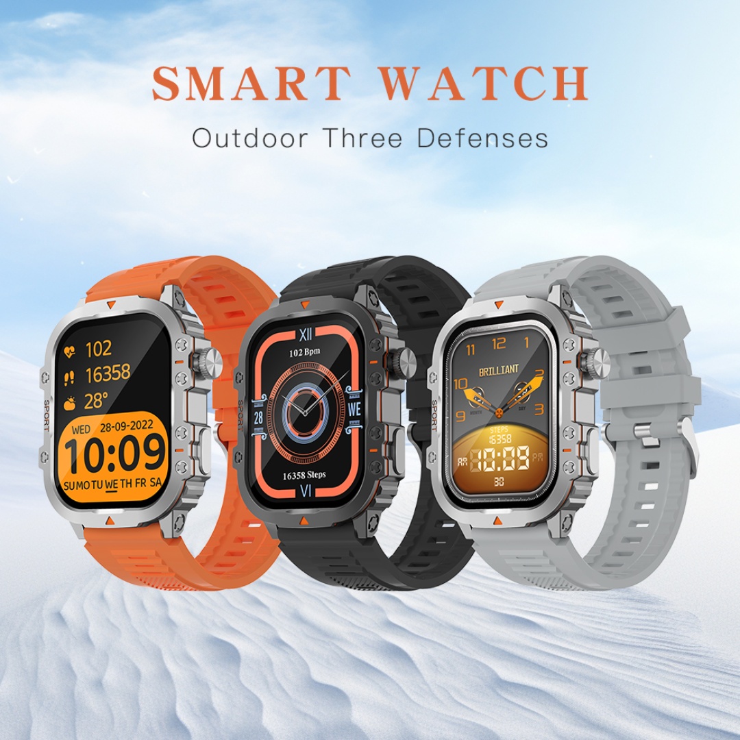 Smart Watch for Men Outdoor Ad - Outdoor Adventure Hours บทวิจารณ์และราคา