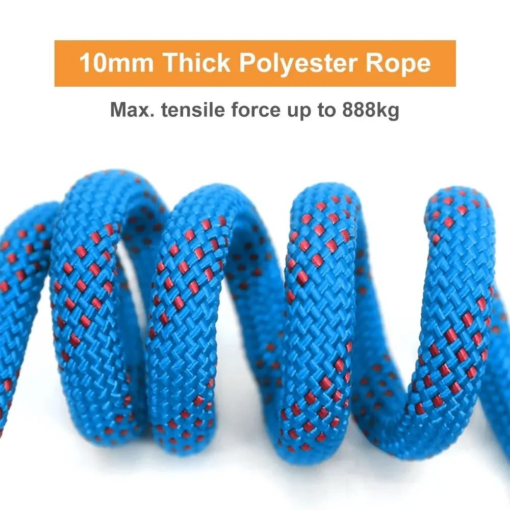 15M/25M/35M Outdoor Static Rop - Rope Climbing Static บทวิจารณ์และราคา