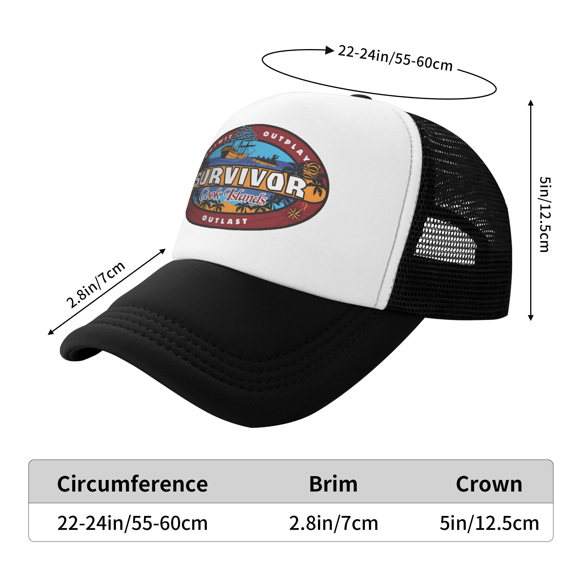 Custom S-Survivors Baseball Ca - Outdoor Adventure Show บทวิจารณ์และราคา