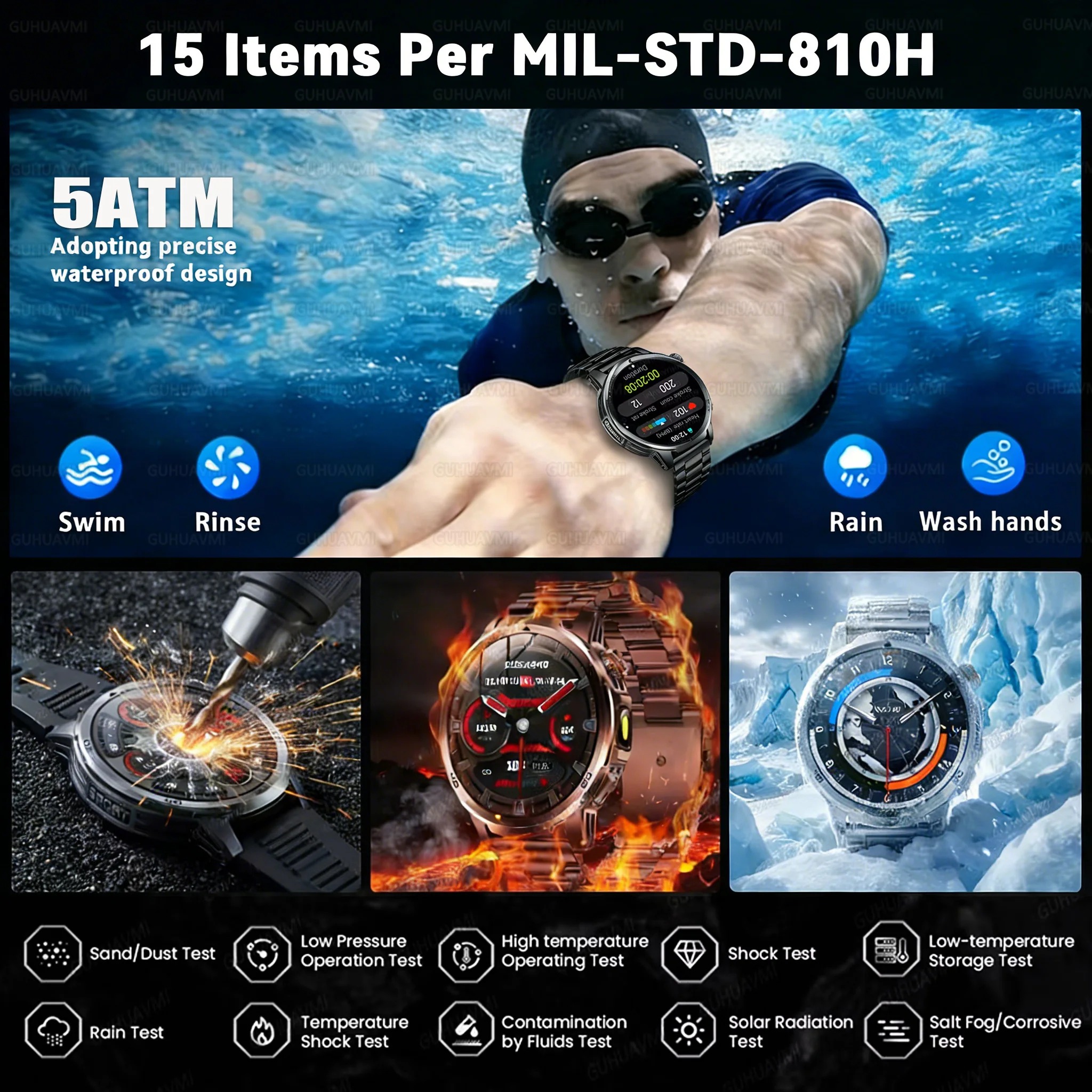 New Military Adventure Smartwa - Outdoor Adventure Hours บทวิจารณ์และราคา