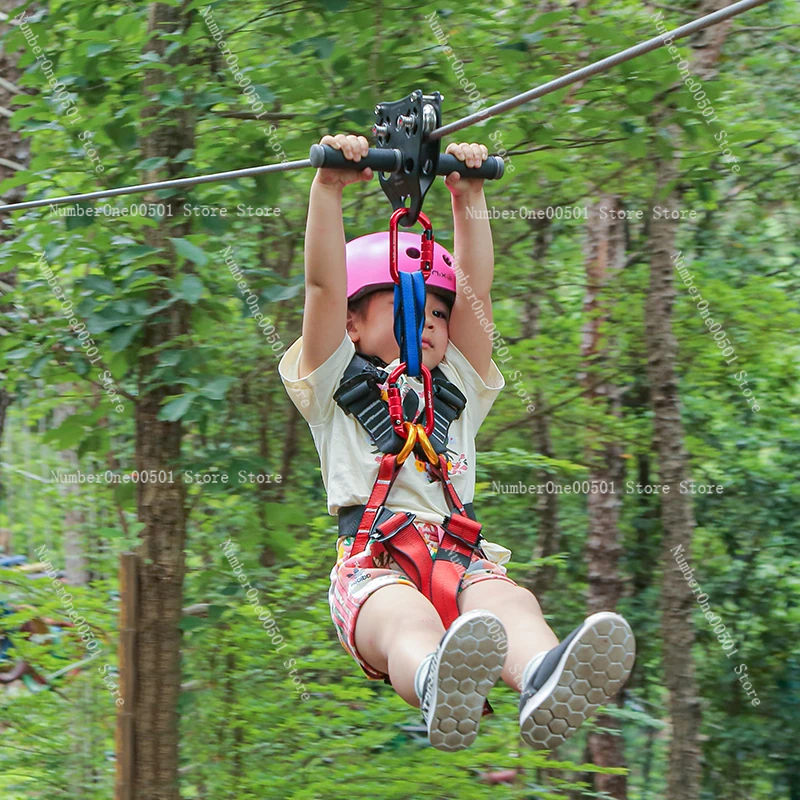 Kids Zipline Kit Playground Pu - Outdoor Adventure Course บทวิจารณ์และราคา