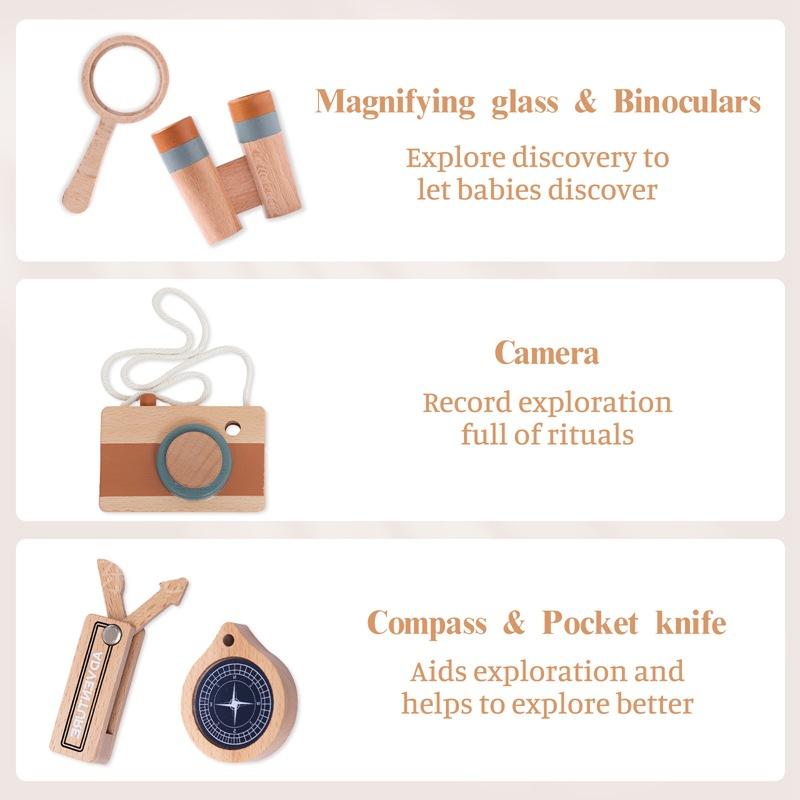 Wooden Kids Outdoor Explorer K - Outdoor Adventure Kit For Kids บทวิจารณ์และราคา