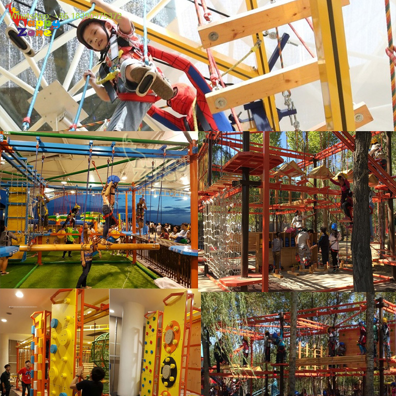 Customized Rope Course Outdoor - Outdoor Adventure Course บทวิจารณ์และราคา