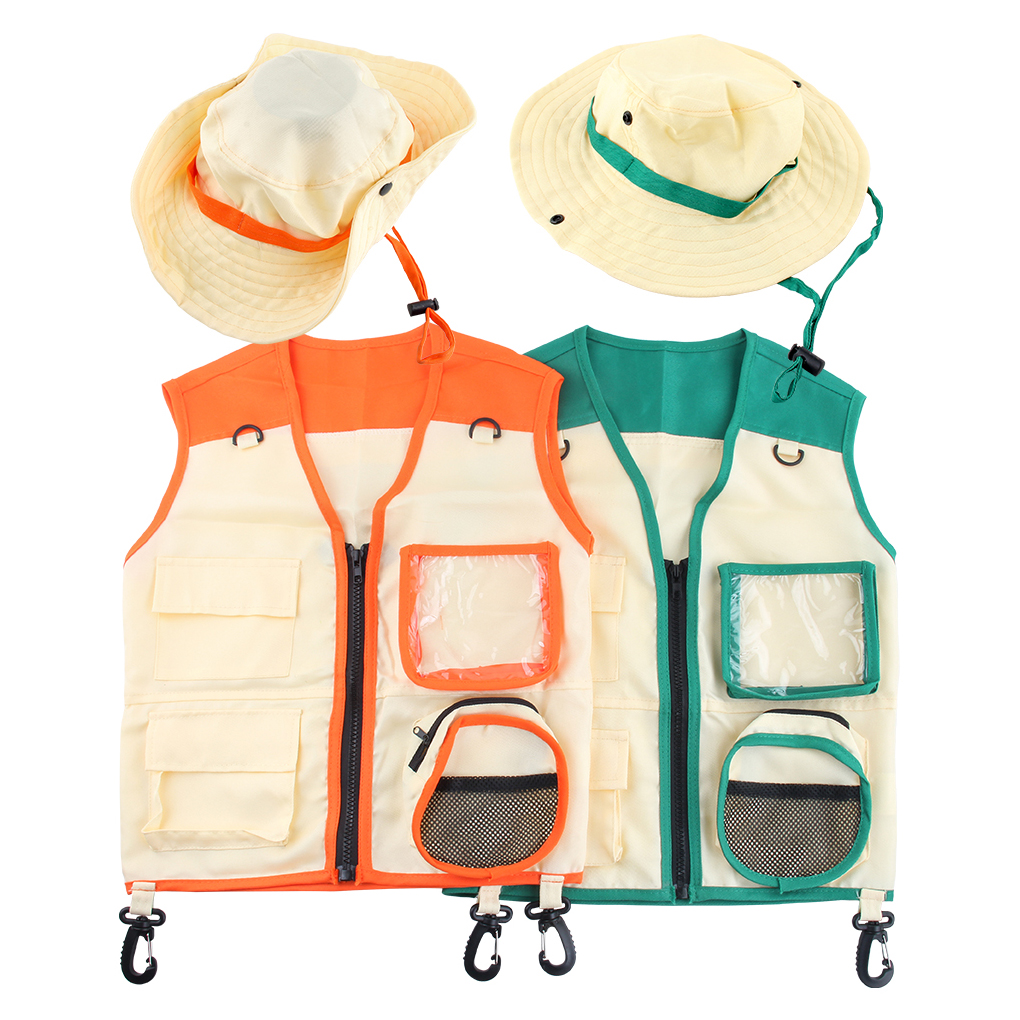 Kids Insect Explorer Vest Hat  - Outdoor Adventure Kit For Kids บทวิจารณ์และราคา