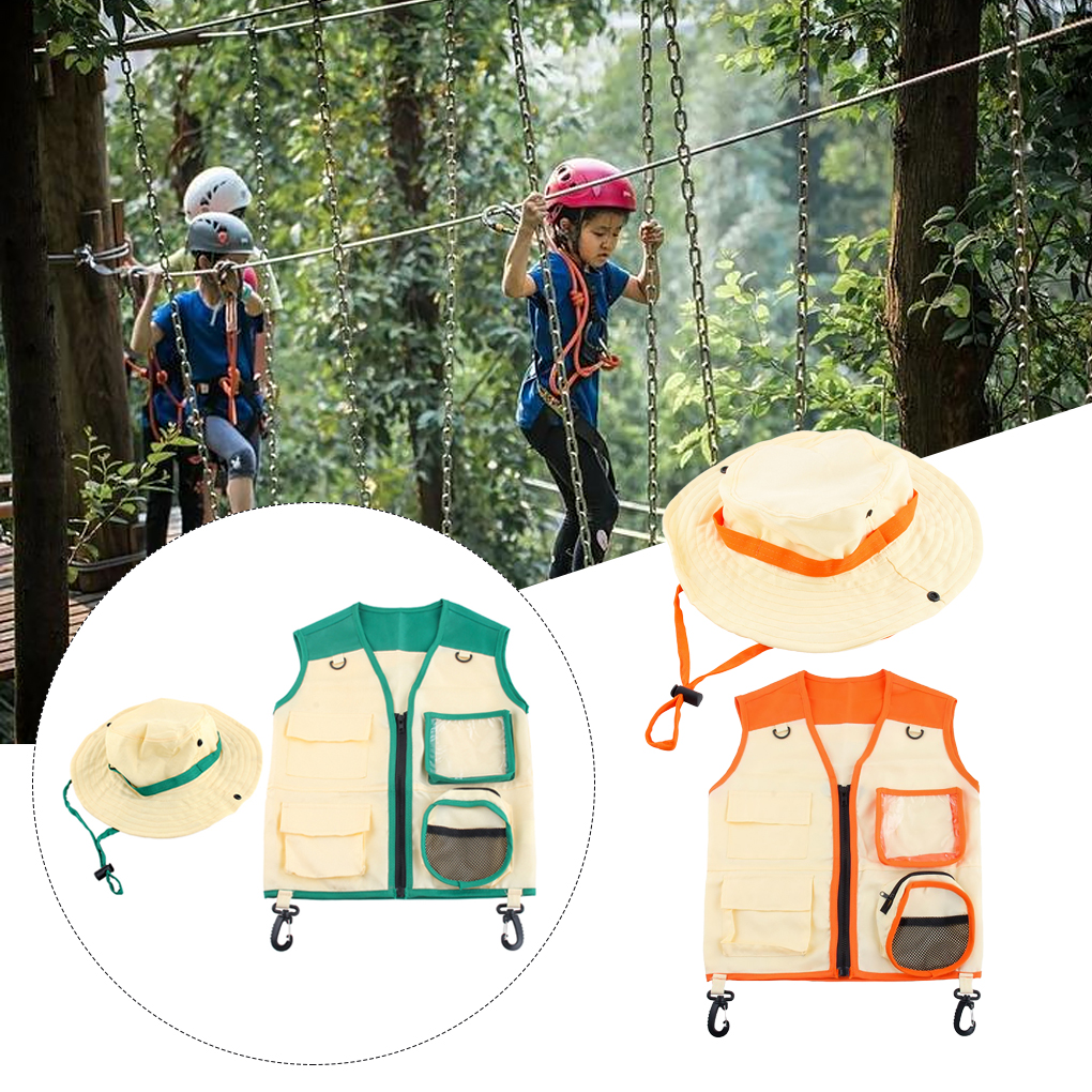 Kids Insect Explorer Vest Hat  - Outdoor Adventure Kit For Kids บทวิจารณ์และราคา