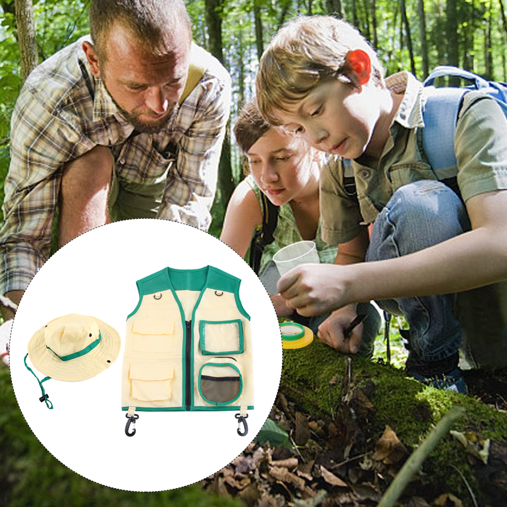 Kids Insect Explorer Vest Hat  - Outdoor Adventure Kit For Kids บทวิจารณ์และราคา
