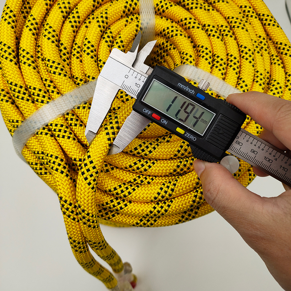 200m 12mm Rock Climbing Rope T - Rope Climbing Static บทวิจารณ์และราคา