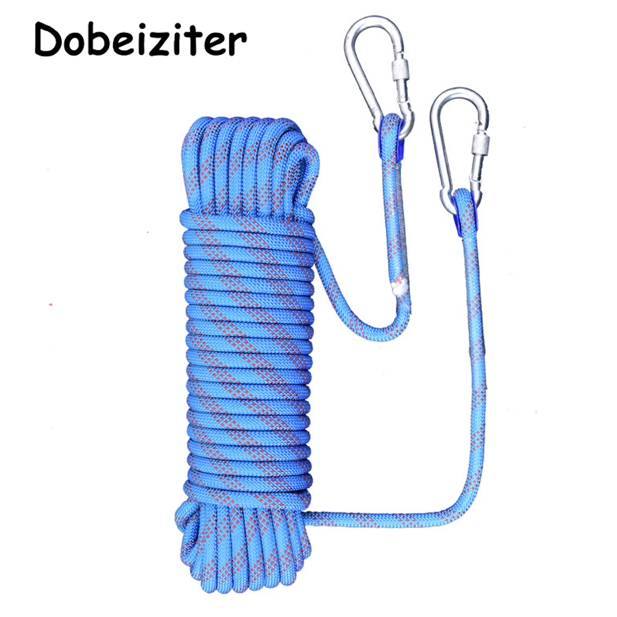 Thickened 10m Safety Life Rope - Rope Climbing Static บทวิจารณ์และราคา