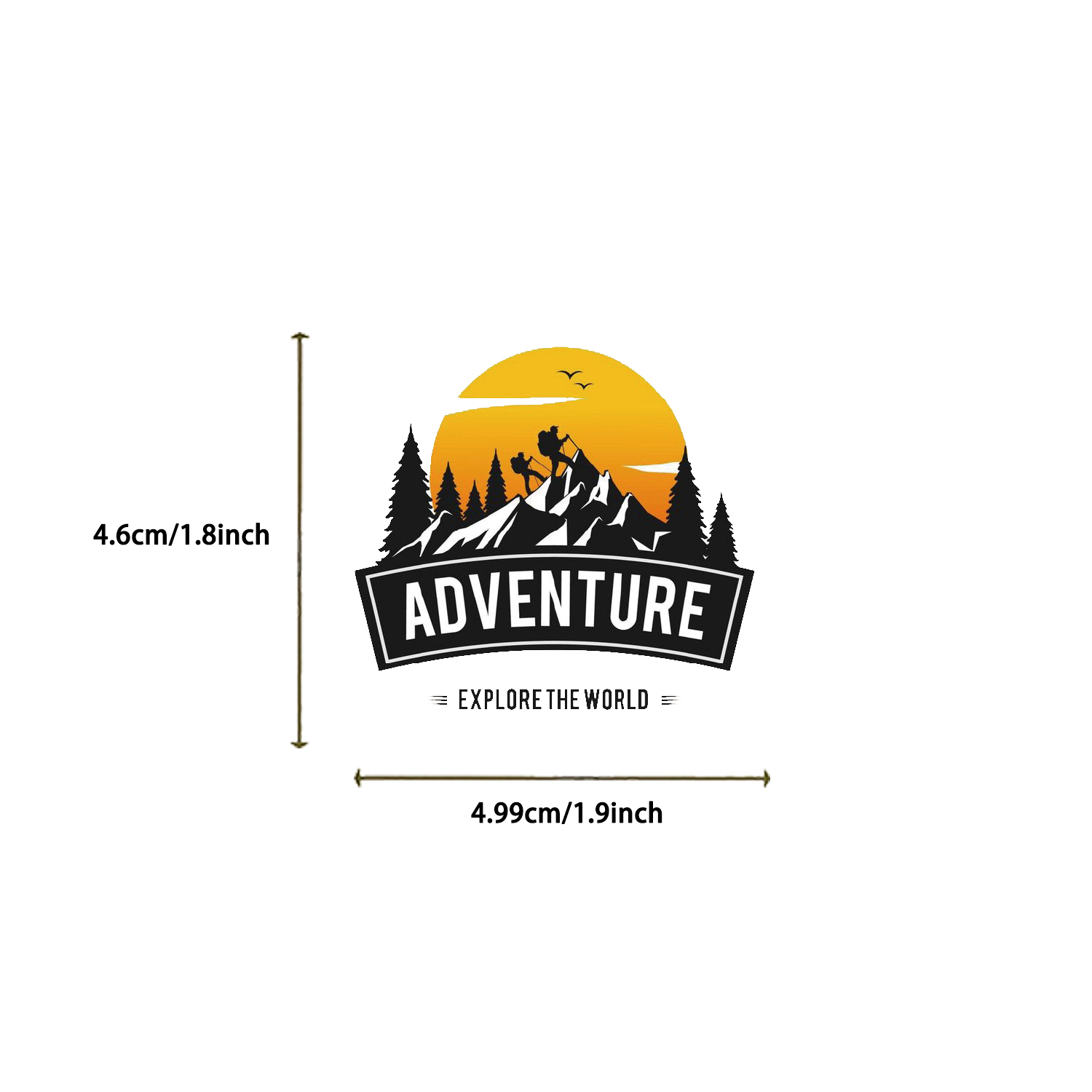 50/100pcs National Parks Stick - Outdoor Adventure Enthusiast บทวิจารณ์และราคา