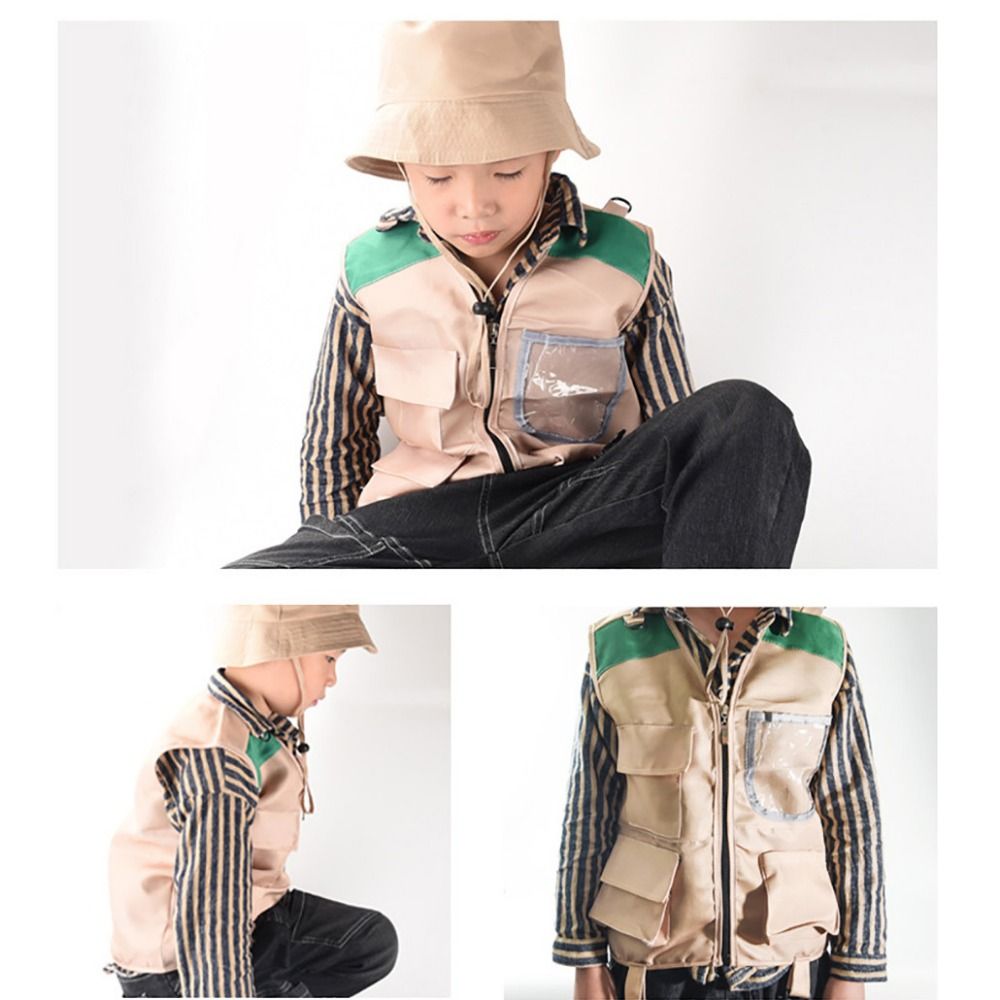 Multicolor Explorer Hat Vest C - Outdoor Adventure Kit For Kids บทวิจารณ์และราคา