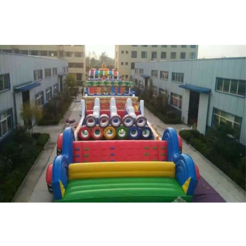 Inflatable obstacles Course fo - Outdoor Adventure Course บทวิจารณ์และราคา