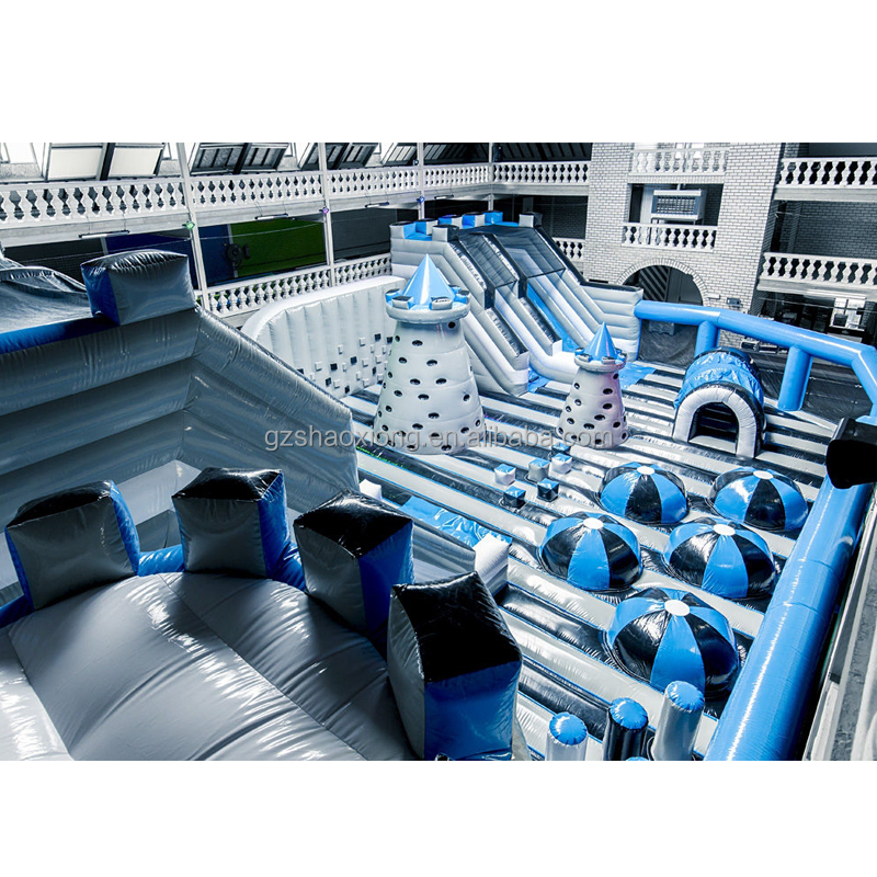 Indoor Inflatable Bounce Slide - Outdoor Adventure Course บทวิจารณ์และราคา