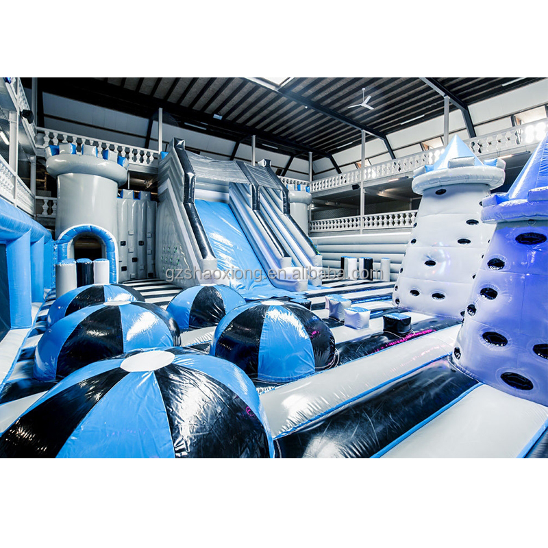 Indoor Inflatable Bounce Slide - Outdoor Adventure Course บทวิจารณ์และราคา