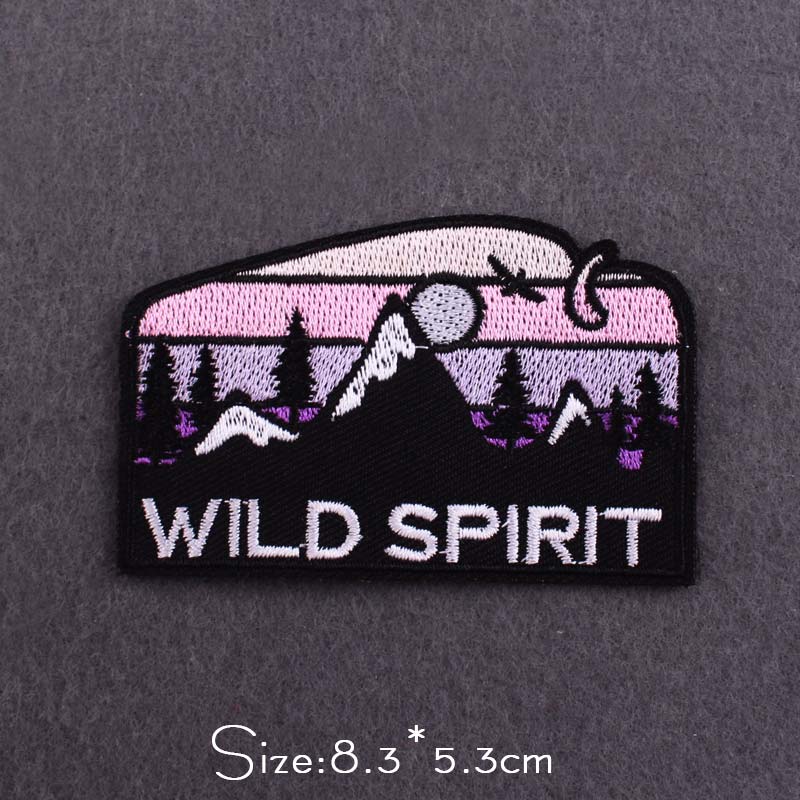 Wilderness Patches On Clothes  - Outdoor Adventure Show บทวิจารณ์และราคา