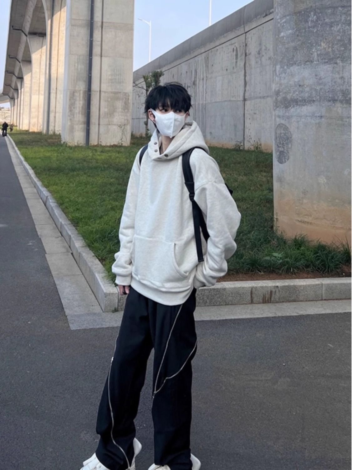 Mens With Hat Hoodies Quarter  - Outdoor Adventure Zipline บทวิจารณ์และราคา