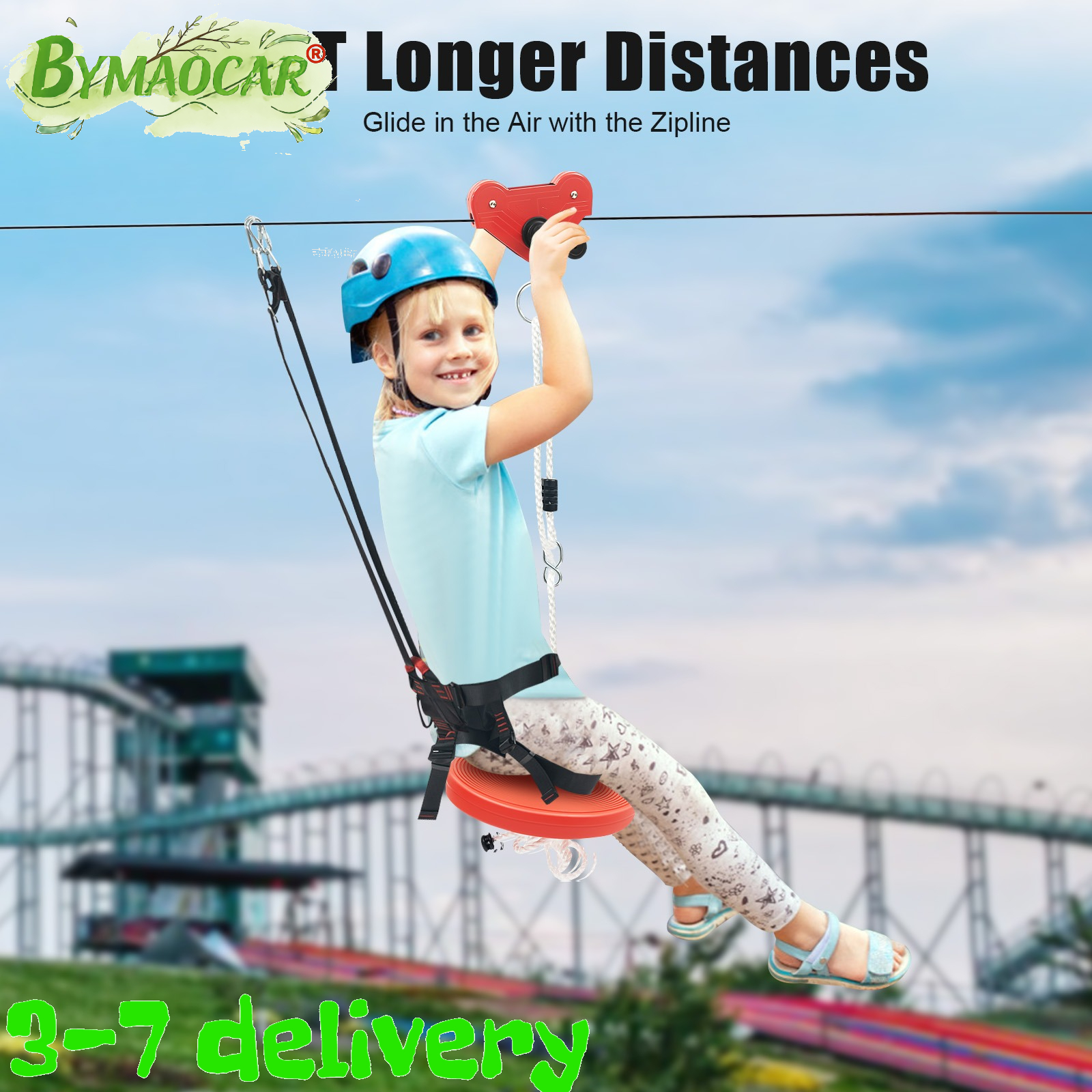 Zipline Kit, Outdoor Play, Bac - Outdoor Adventure Zipline บทวิจารณ์และราคา