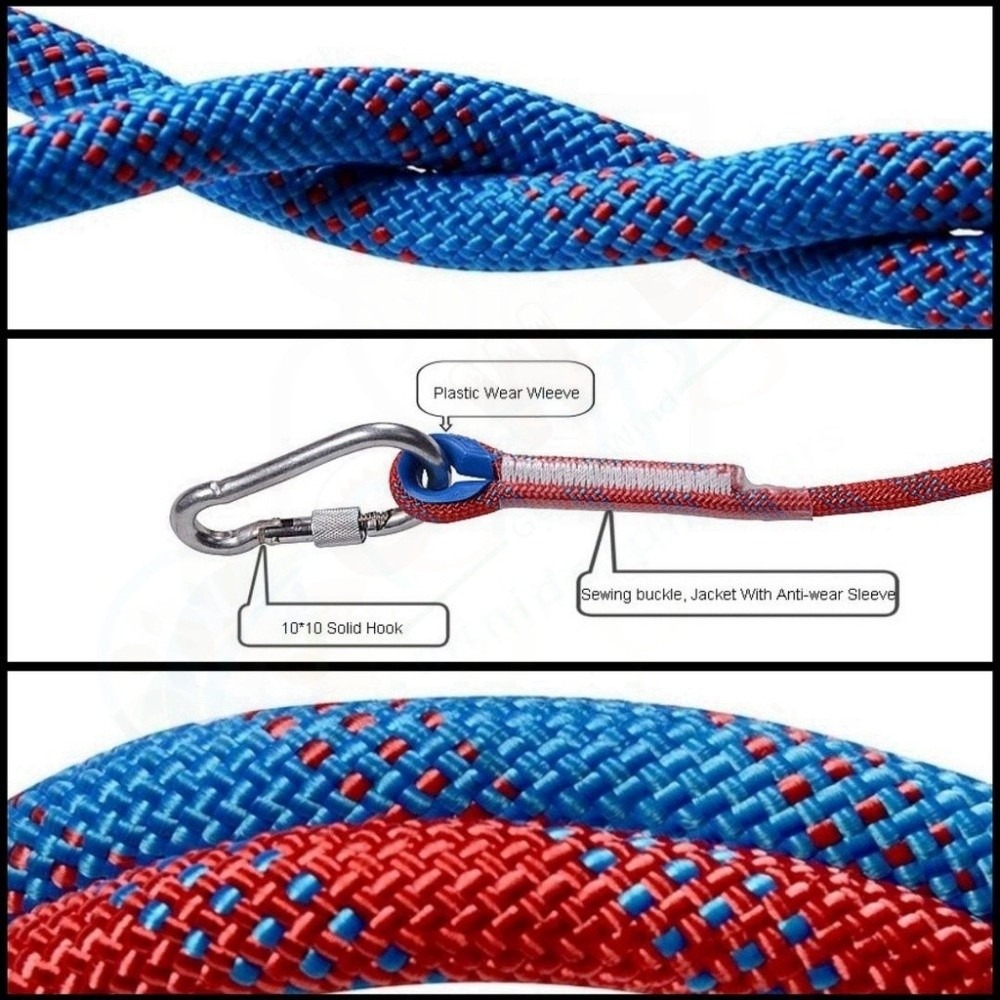 Thickened 10mm Safety Life Rop - Rope Climbing Static บทวิจารณ์และราคา