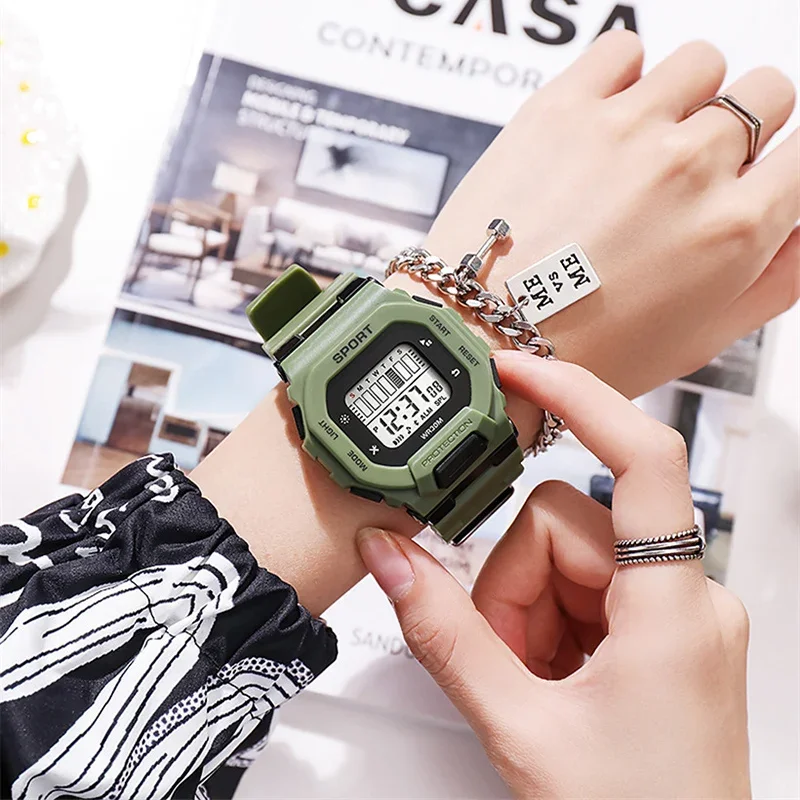 Fashion Men Sports Watch Water - Outdoor Adventure Hours บทวิจารณ์และราคา