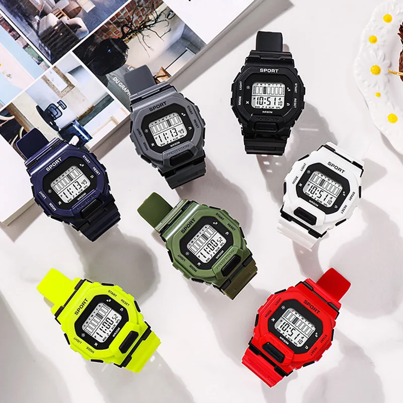 Fashion Men Sports Watch Water - Outdoor Adventure Hours บทวิจารณ์และราคา