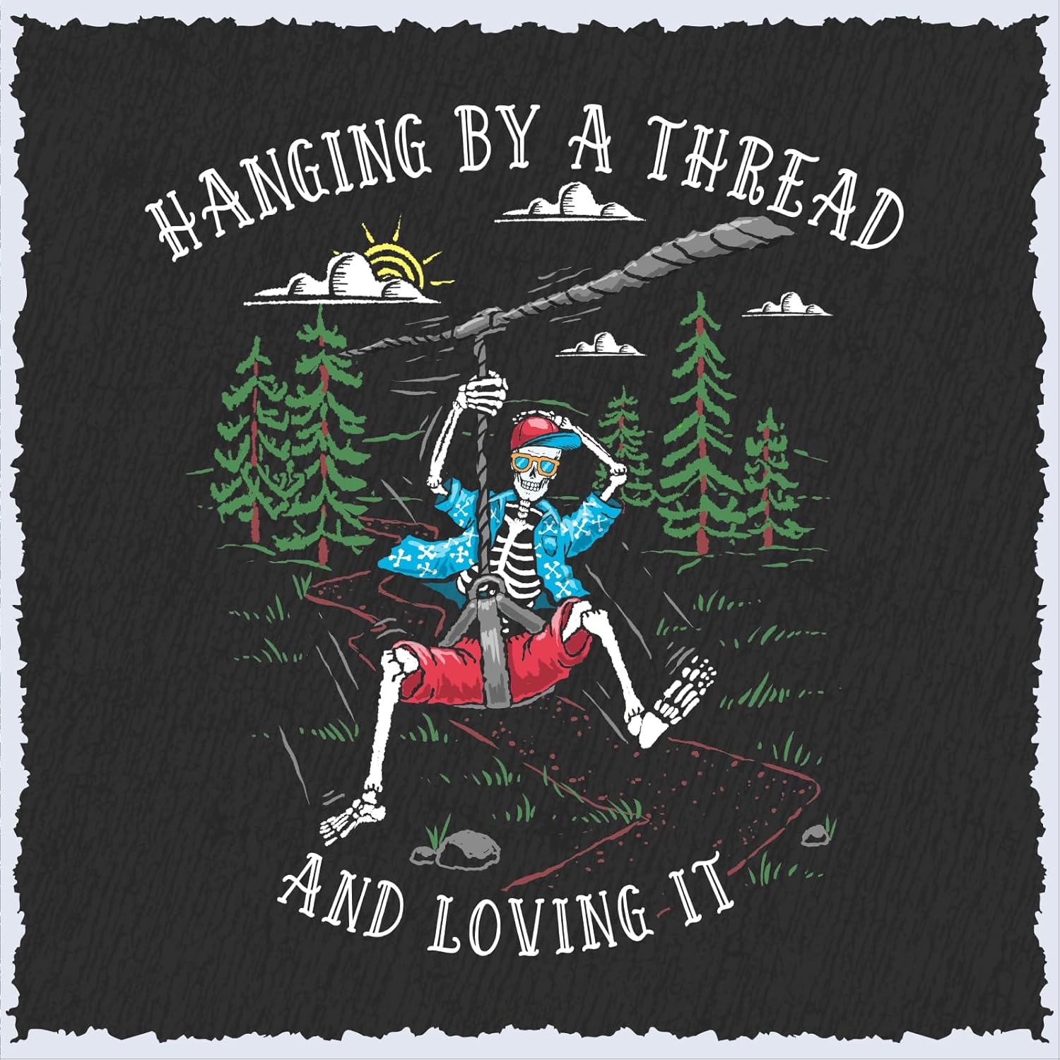 Hanging By A Thread Skeleton Z - Outdoor Adventure Zipline บทวิจารณ์และราคา