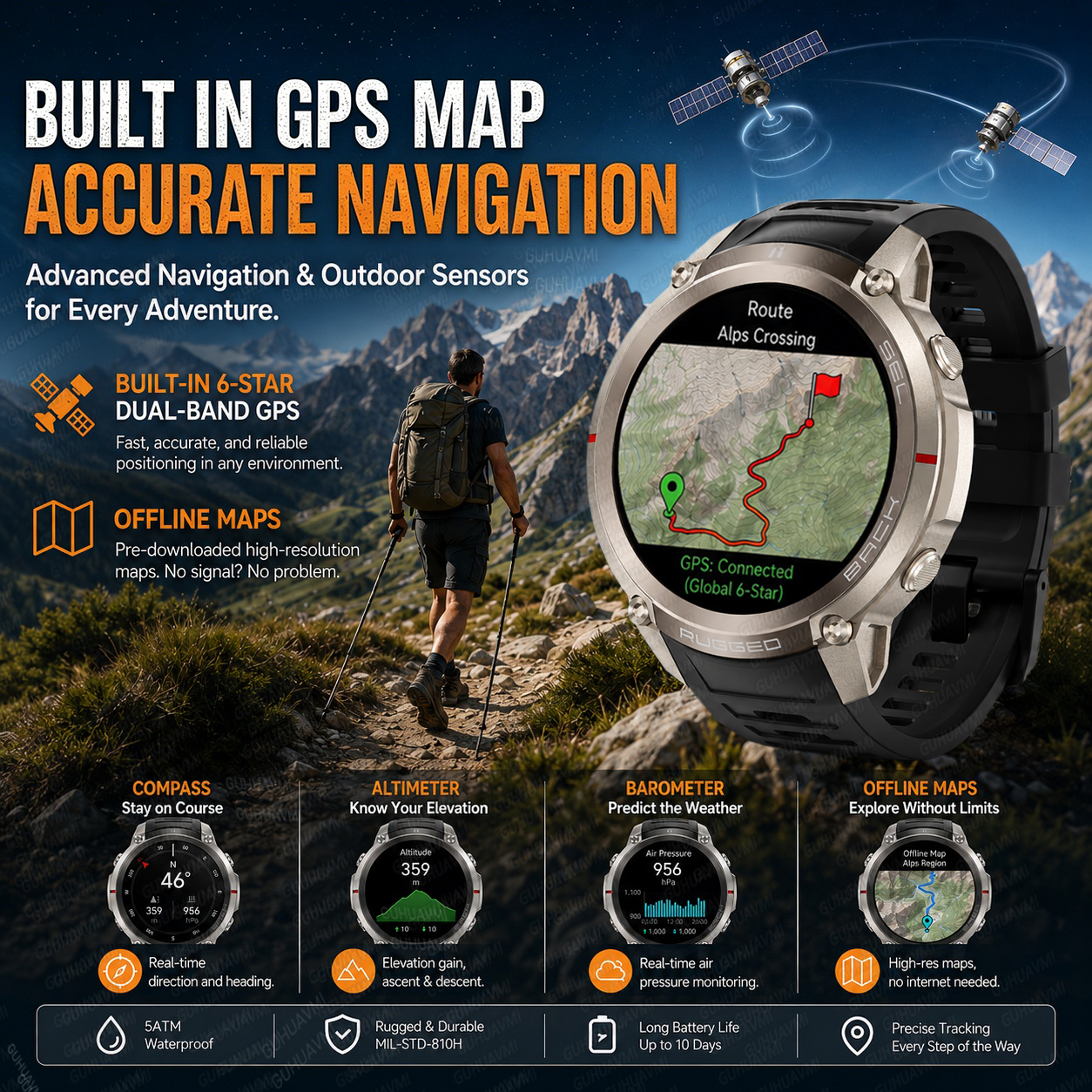 New Men Outdoor Adventure Spor - Outdoor Adventure Hours บทวิจารณ์และราคา