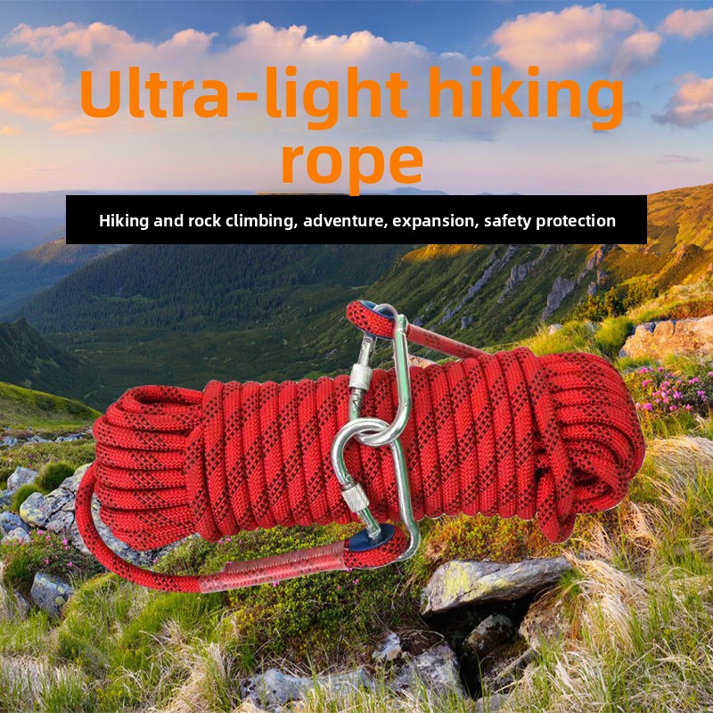 10mm Rock Climbing Rope 10M Ou - Rope Climbing Static บทวิจารณ์และราคา