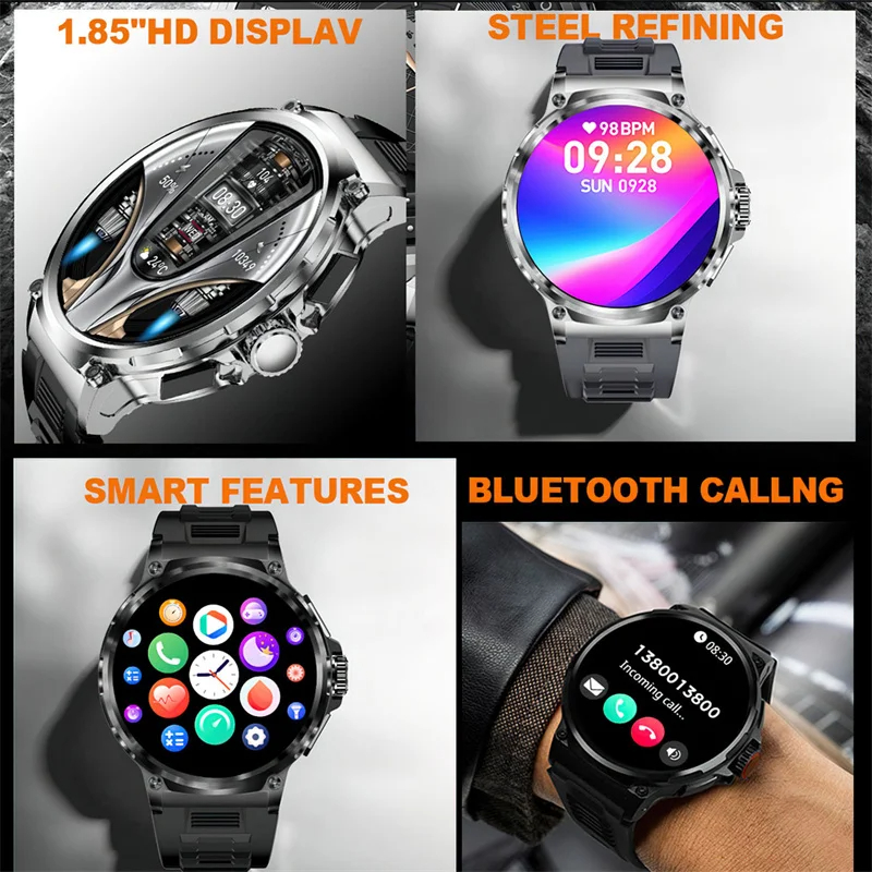 Hot Men Smart Watch 710mAh Out - Outdoor Adventure Hours บทวิจารณ์และราคา