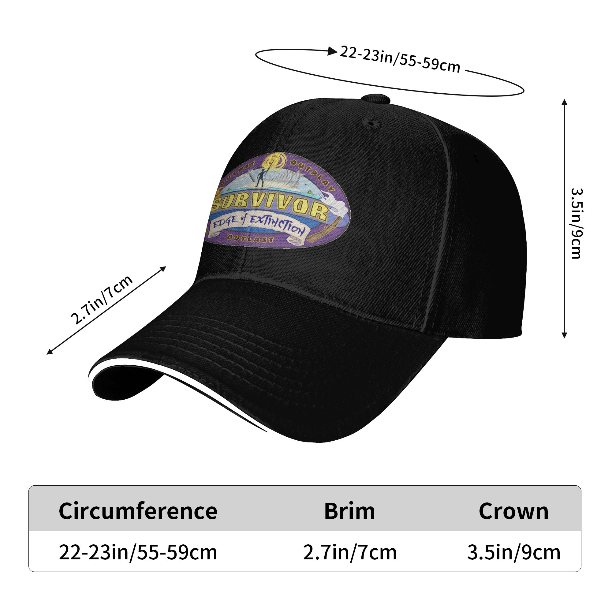 Custom S-Survivors Baseball Ca - Outdoor Adventure Show บทวิจารณ์และราคา