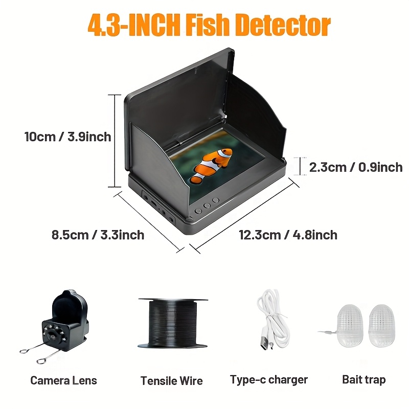 XHJ HD Fishing Monitor, 4.3 In - Outdoor Adventure Enthusiast บทวิจารณ์และราคา