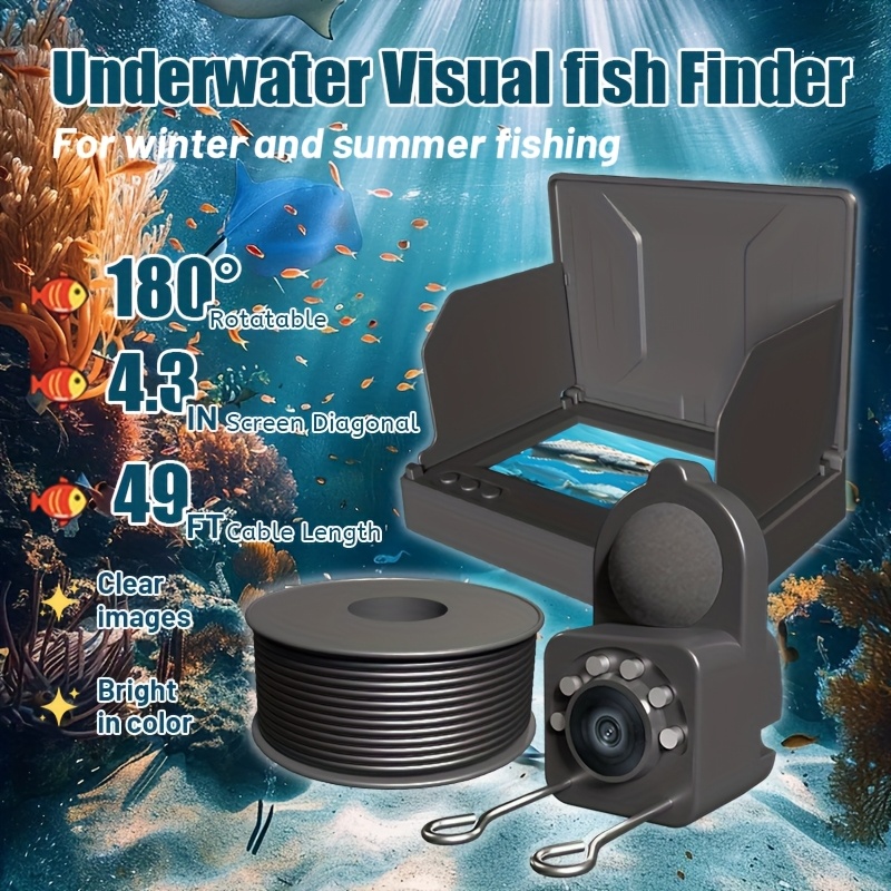 XHJ HD Fishing Monitor, 4.3 In - Outdoor Adventure Enthusiast บทวิจารณ์และราคา