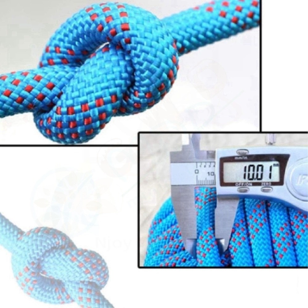 Thickened 10mm Safety Life Rop - Rope Climbing Static บทวิจารณ์และราคา