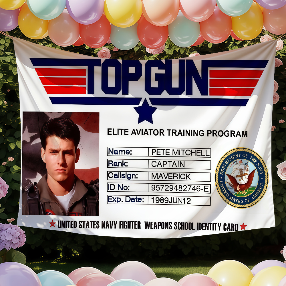 Adventure Movie T-Top Gun flag - Outdoor Adventure Movies บทวิจารณ์และราคา