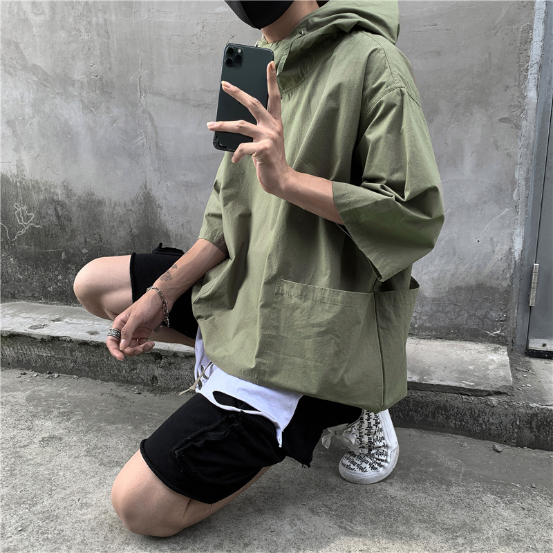 Mens With Hat Hoodies Man Zip  - Outdoor Adventure Zipline บทวิจารณ์และราคา