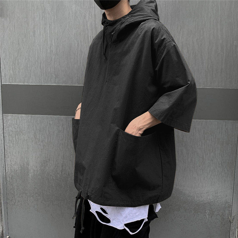 Mens With Hat Hoodies Man Zip  - Outdoor Adventure Zipline บทวิจารณ์และราคา