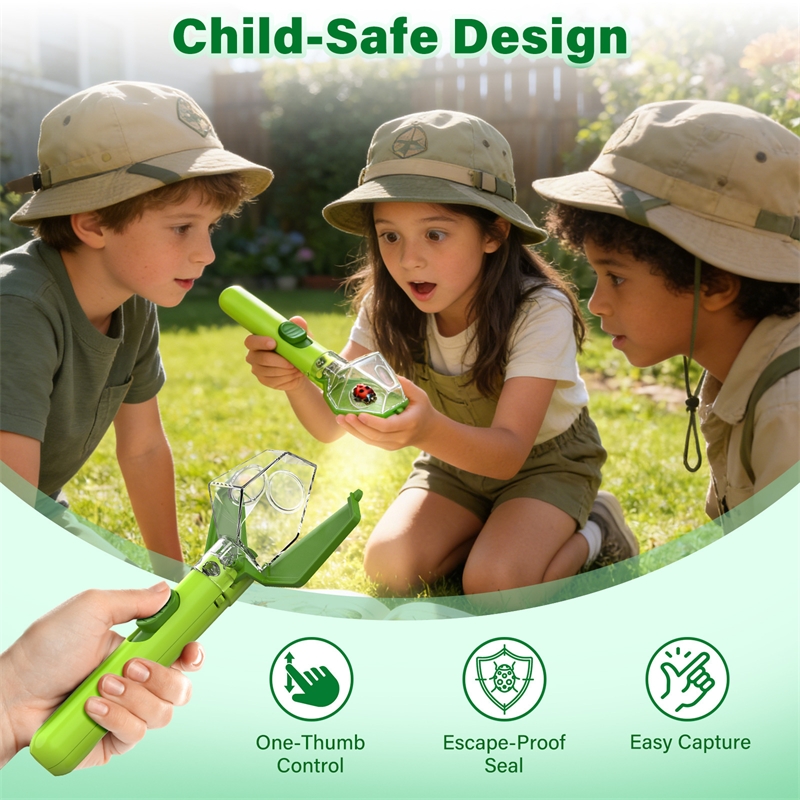 Kids Bug Catcher With 6X Magni - Outdoor Adventure Kit For Kids บทวิจารณ์และราคา